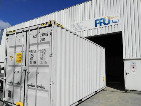 Engineering of a Containerised Wastewater Treatment Plant for a Worker Camp (Video)